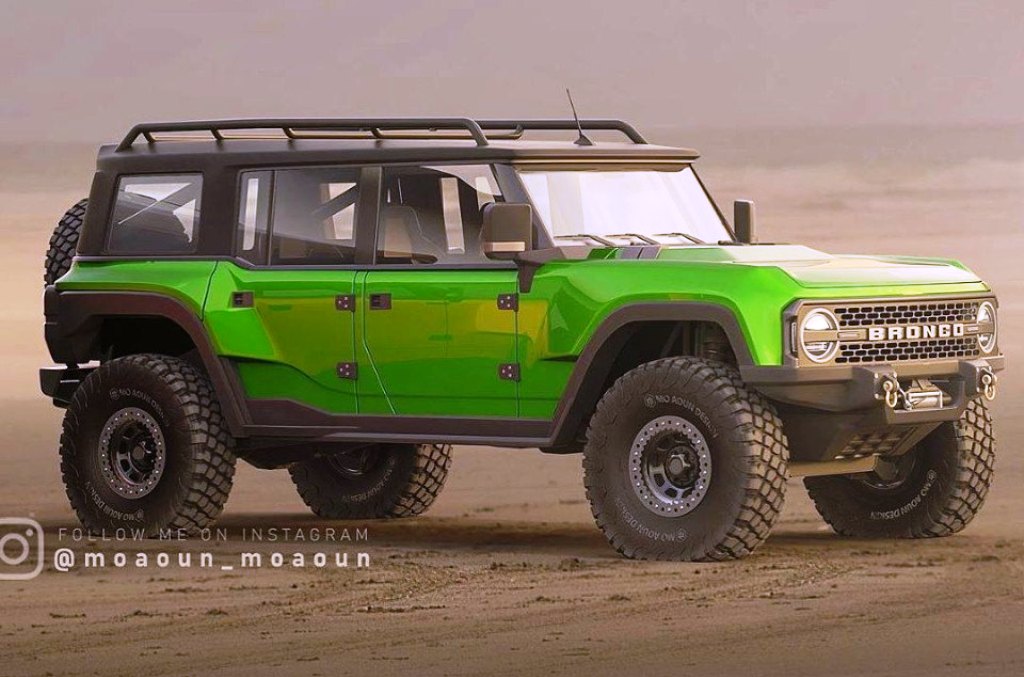 ÚLTIMOS RENDERS APROXIMAM-SE MAIS DO FUTURO FORD BRONCO, foto 1