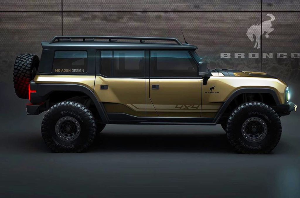 ÚLTIMOS RENDERS APROXIMAM-SE MAIS DO FUTURO FORD BRONCO, foto 2