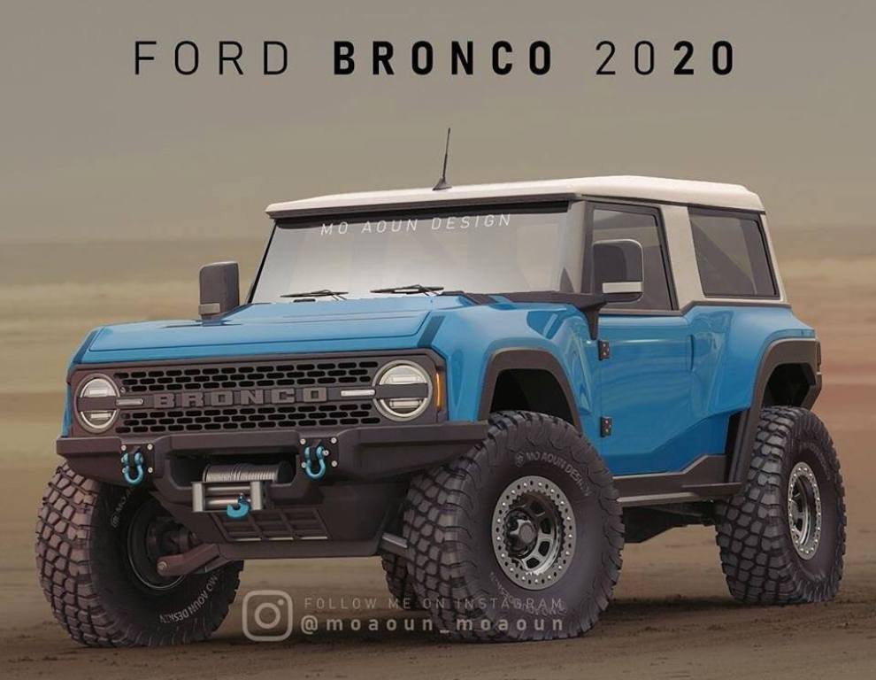ÚLTIMOS RENDERS APROXIMAM-SE MAIS DO FUTURO FORD BRONCO, foto 3