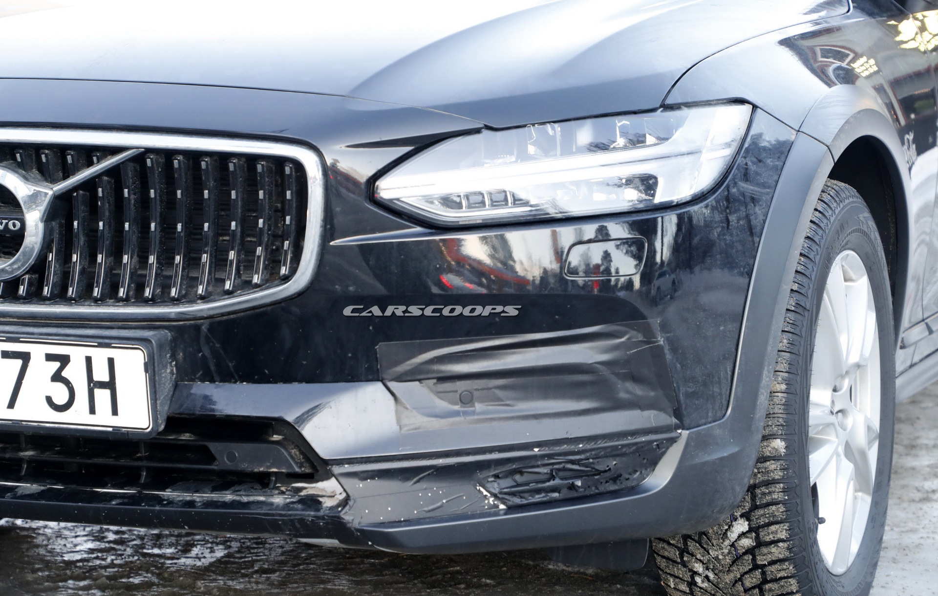 NOVO VOLVO V90 CROSS COUNTRY 2021 SURGE EM DETALHES EM FOTOS FLAGRANTES, foto 2