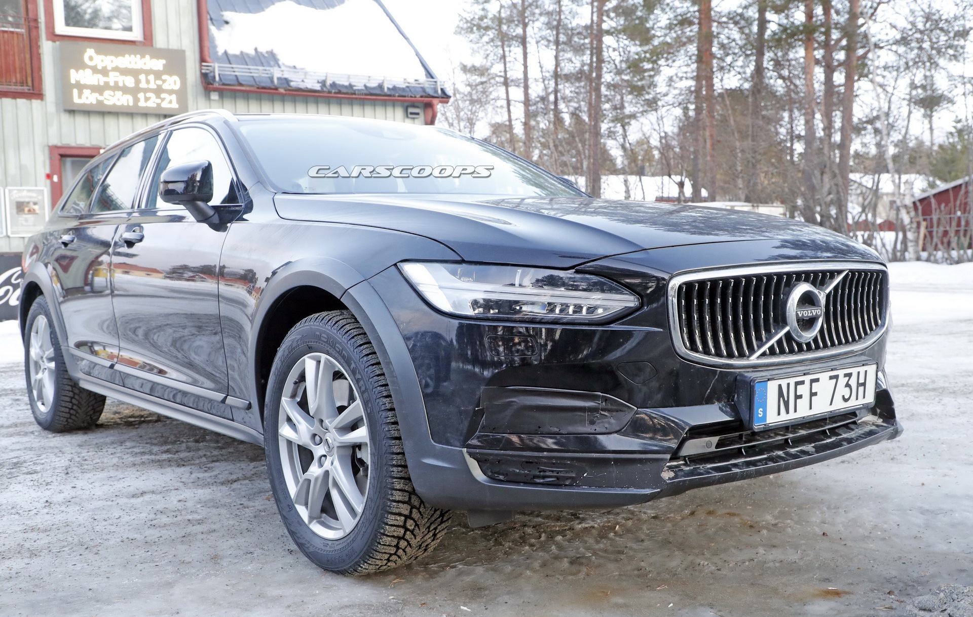 NOVO VOLVO V90 CROSS COUNTRY 2021 SURGE EM DETALHES EM FOTOS FLAGRANTES, foto 4
