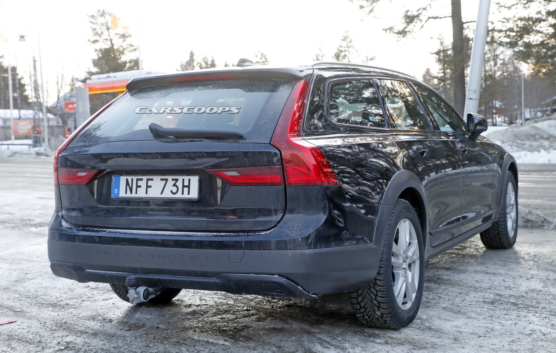 NOVO VOLVO V90 CROSS COUNTRY 2021 SURGE EM DETALHES EM FOTOS FLAGRANTES, foto 5
