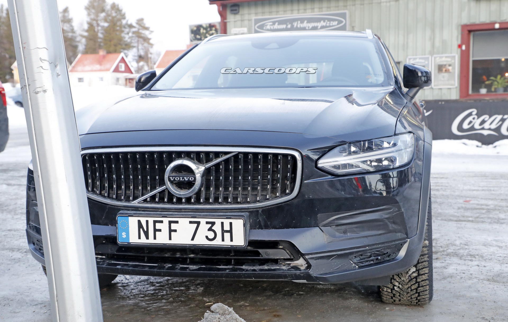 NOVO VOLVO V90 CROSS COUNTRY 2021 SURGE EM DETALHES EM FOTOS FLAGRANTES, foto 8