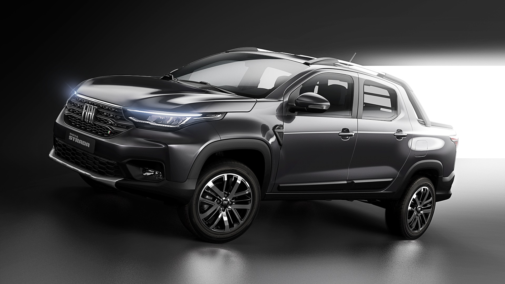 FIAT STRADA 2020: SURGE A PRIMEIRA IMAGEM OFICIAL, foto 1