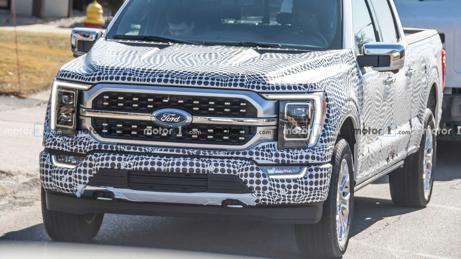 FUTURO FORD F-150 2021 MOSTRA PELA PRIMEIRA VEZ A SUA NOVA FRENTE, foto 2