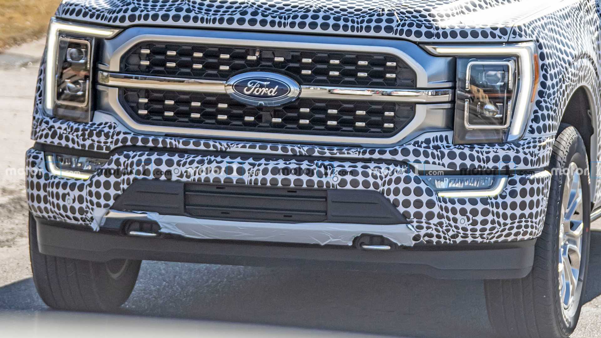 FUTURO FORD F-150 2021 MOSTRA PELA PRIMEIRA VEZ A SUA NOVA FRENTE, foto 3