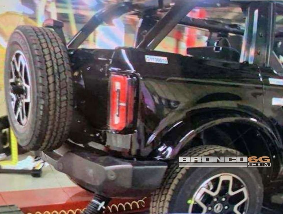 VAZAM AS PRIMEIRAS IMAGENS DA TRASEIRA DO NOVO FORD BRONCO, foto 1