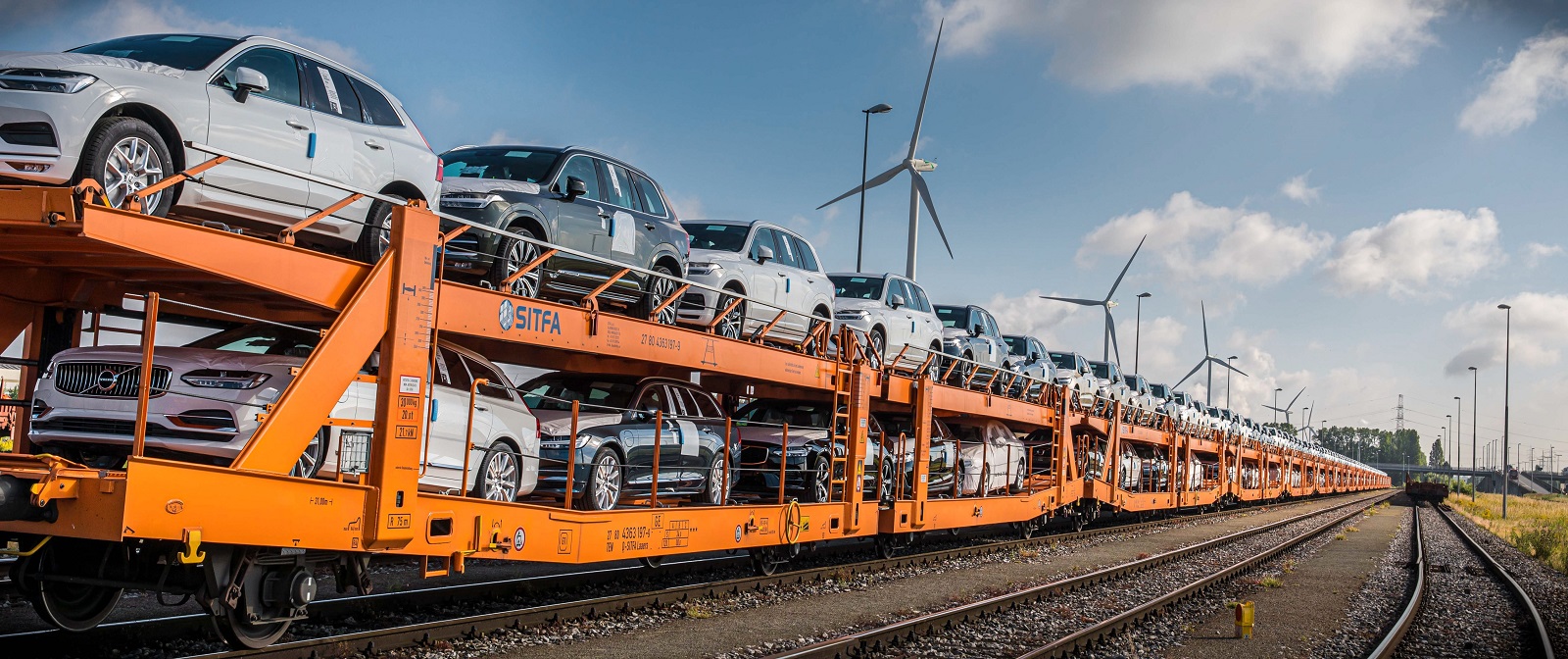 VOLVO CARS PASSA A UTILIZAR TRENS PARA TRANSPORTE NA EUROPA VISANDO A REDUÇÃO DE CO2, foto 1