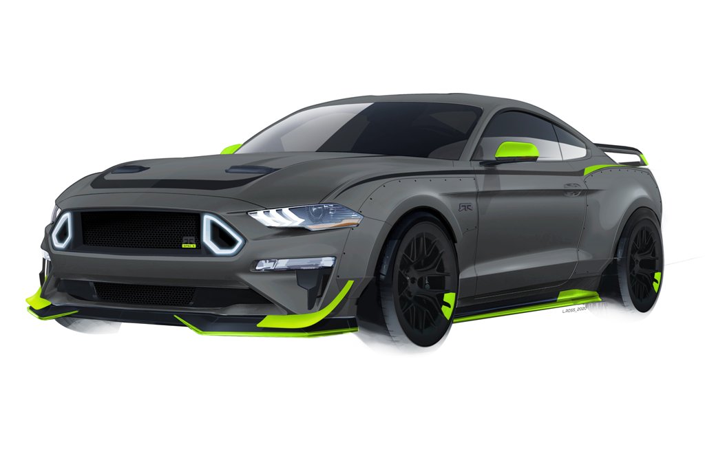 FORD MUSTANG RTR SPEC 5 BY LFP: CELEBRANDO 10 ANOS DE ROCK, foto 1