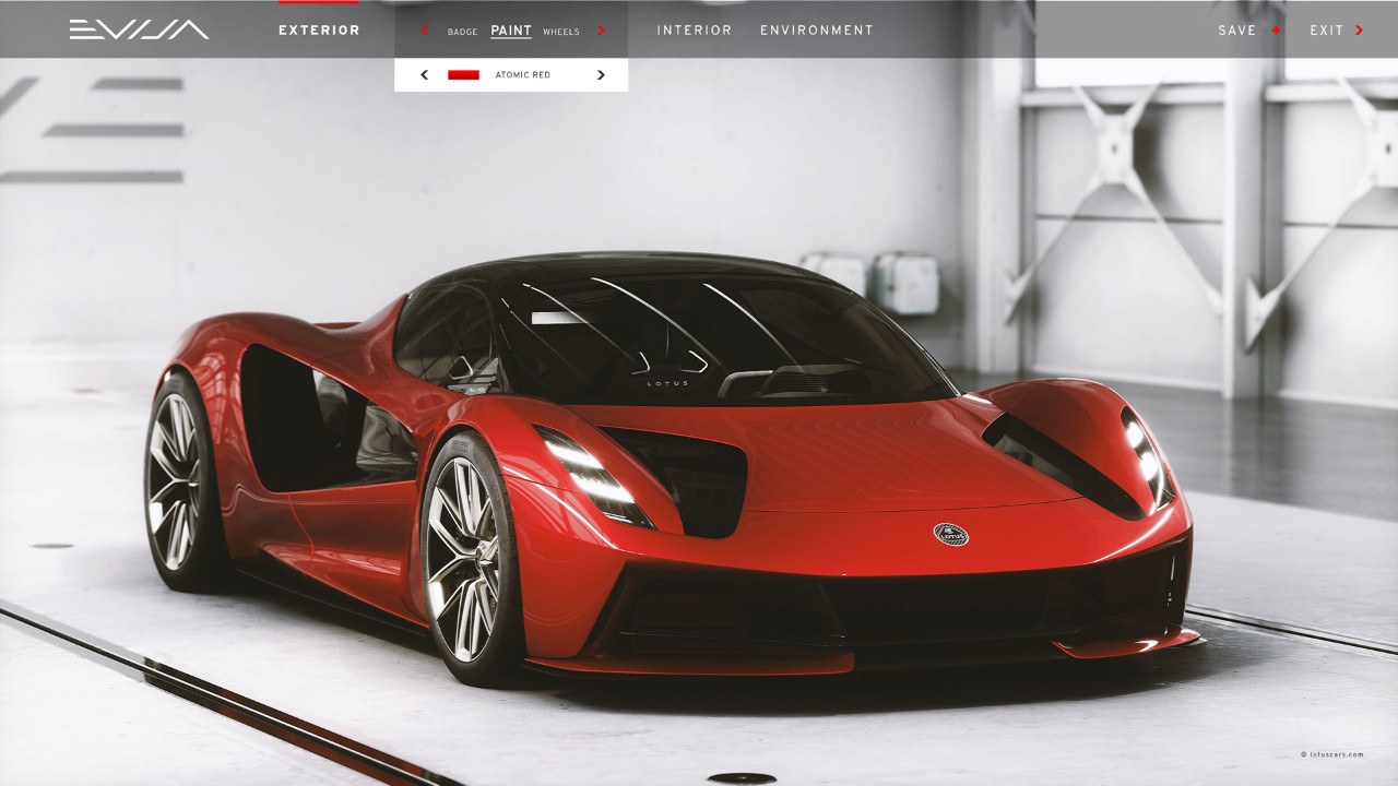 LOTUS EVIJA ESTREIA UM CONFIGURADOR DIGITAL MAIS AVANÇADO, foto 5
