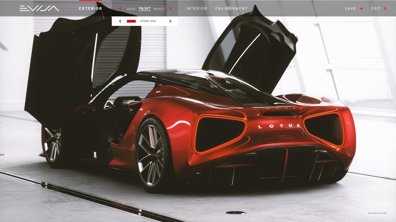 LOTUS EVIJA ESTREIA UM CONFIGURADOR DIGITAL MAIS AVANÇADO, foto 7