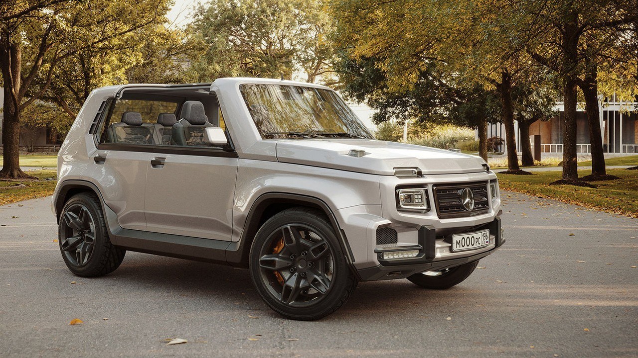G-NIVA: O RESULTADO DA FUSÃO ENTRE UM MERCEDES-BENZ G CLASS COM UM LADA NIVA, foto 1