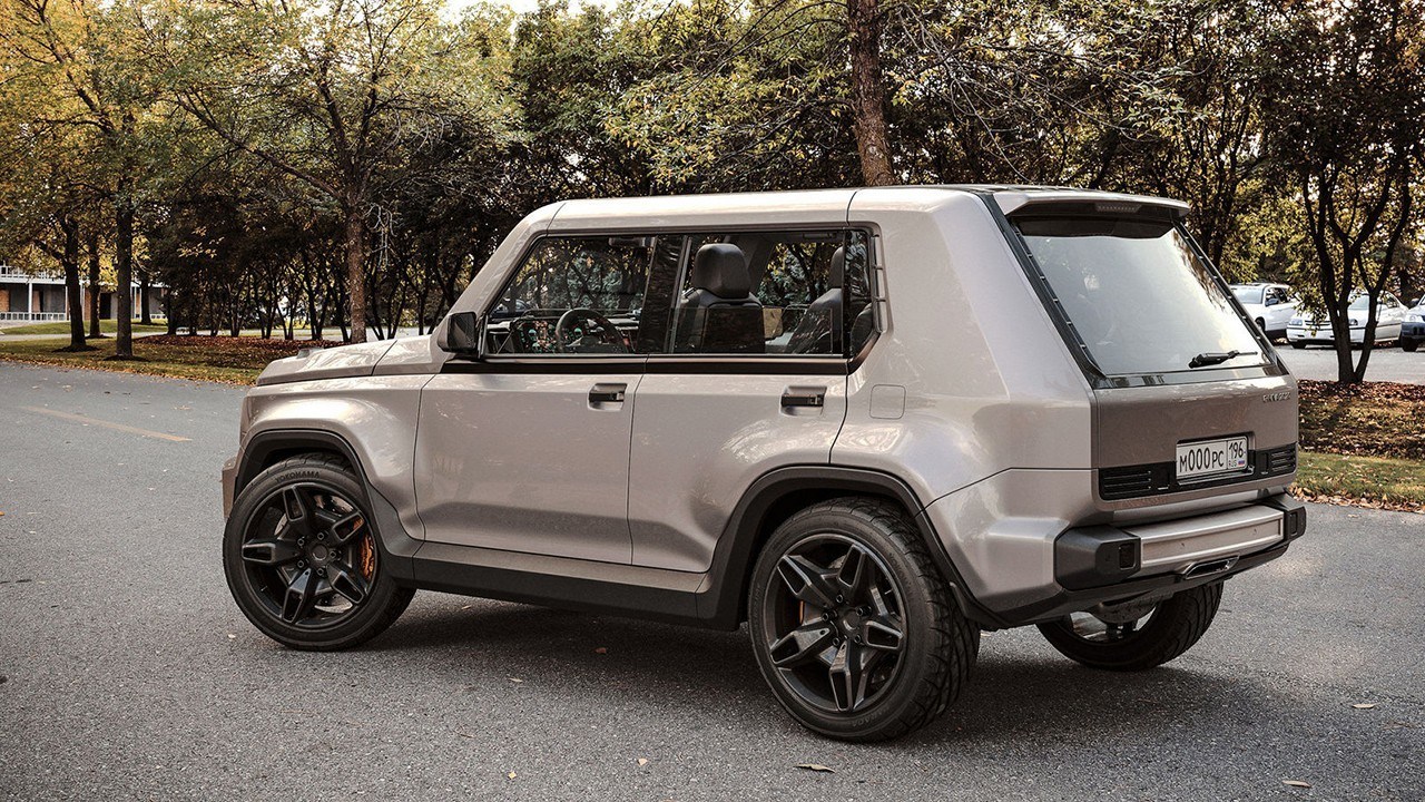 G-NIVA: O RESULTADO DA FUSÃO ENTRE UM MERCEDES-BENZ G CLASS COM UM LADA NIVA, foto 2