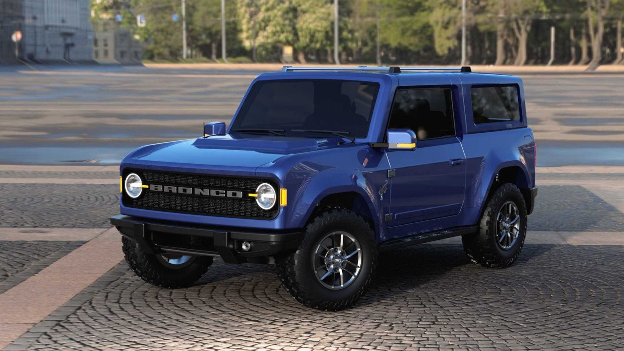 FORD BRONCO 2021 CONTARÁ COM TRÊS FRENTES DIFERENTES, foto 1