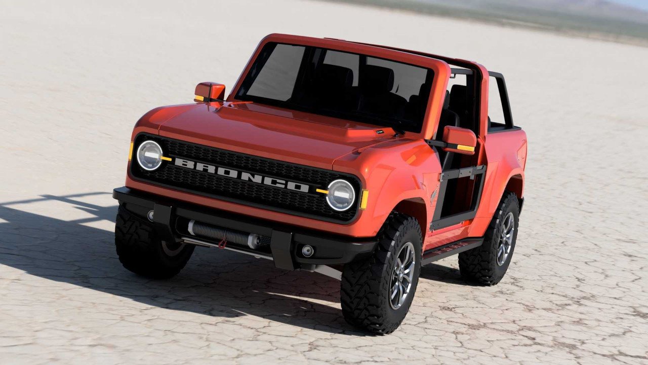 FORD BRONCO 2021 CONTARÁ COM TRÊS FRENTES DIFERENTES, foto 2
