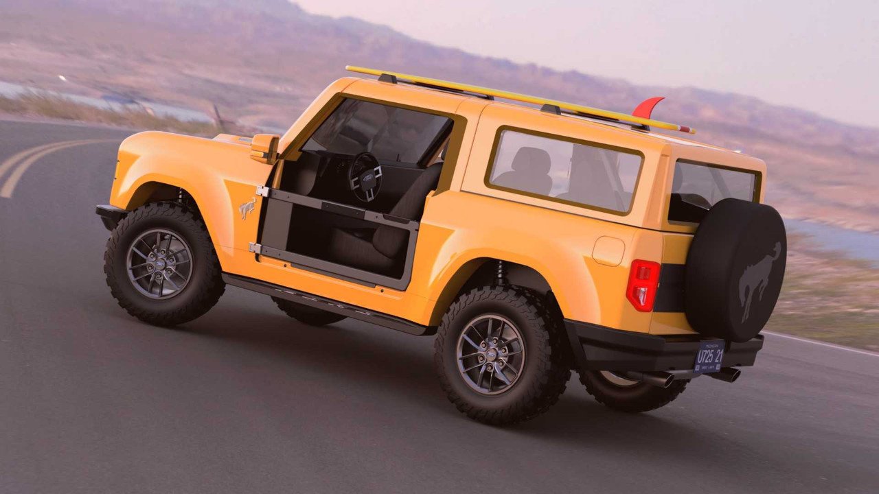 FORD BRONCO 2021 CONTARÁ COM TRÊS FRENTES DIFERENTES, foto 6