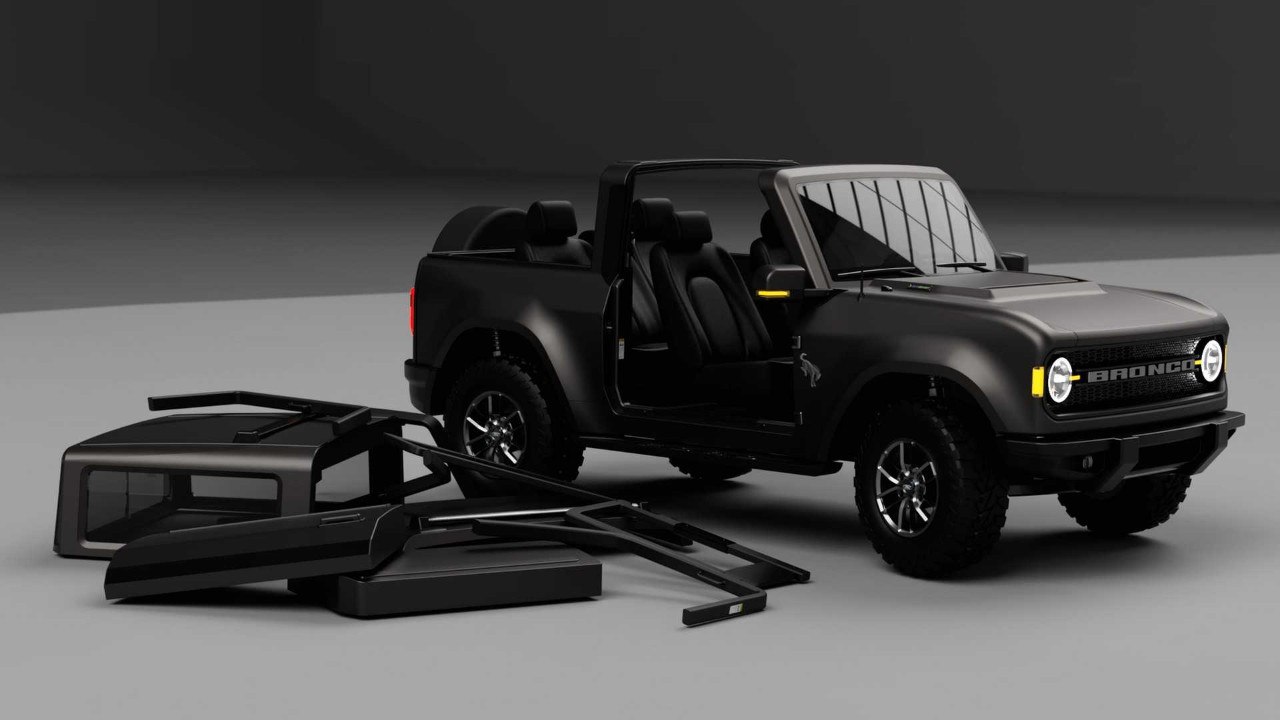 FORD BRONCO 2021 CONTARÁ COM TRÊS FRENTES DIFERENTES, foto 7
