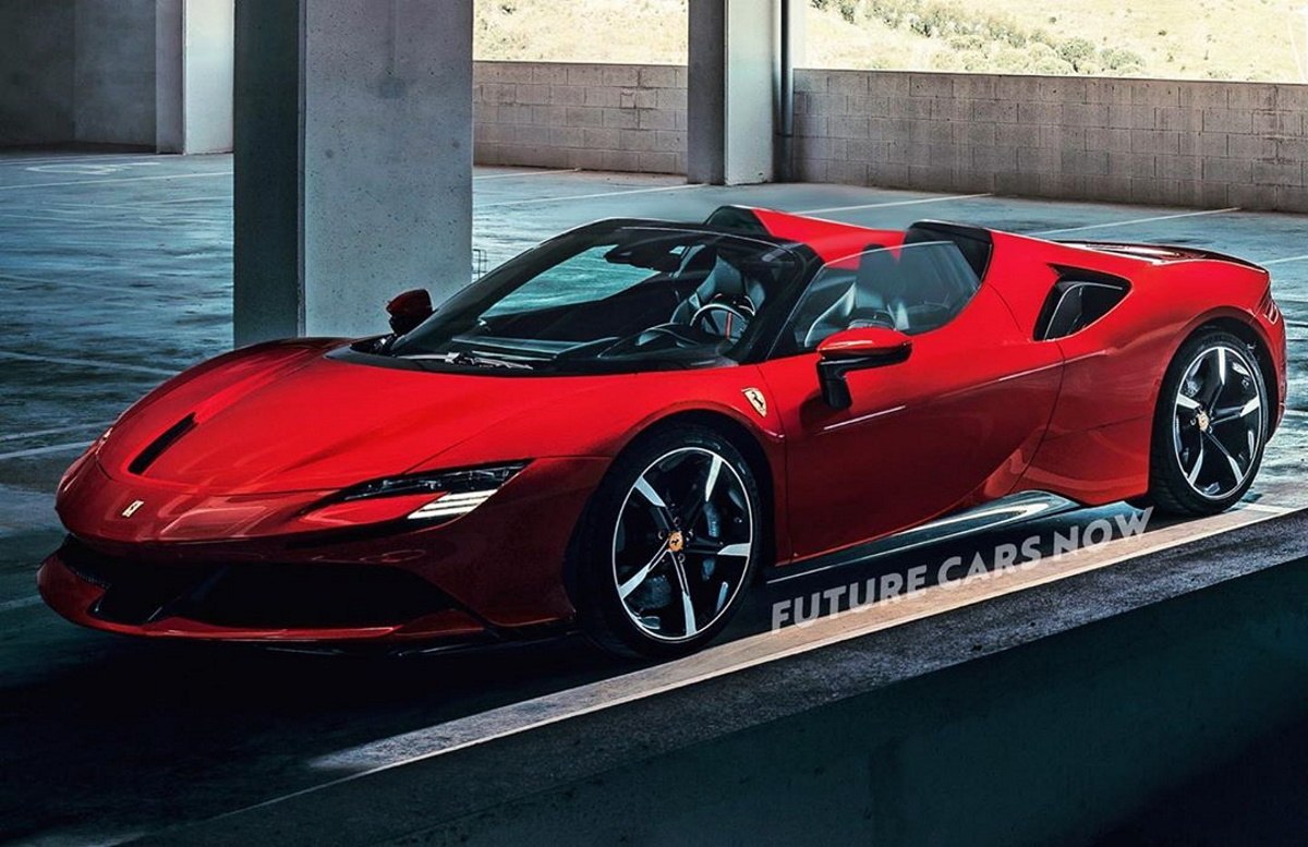 ASSIM PODERÁ SER O FUTURO FERRARI SF90 SPIDER QUE JÁ ESTÁ EM DESENVOLVIMENTO, foto 1
