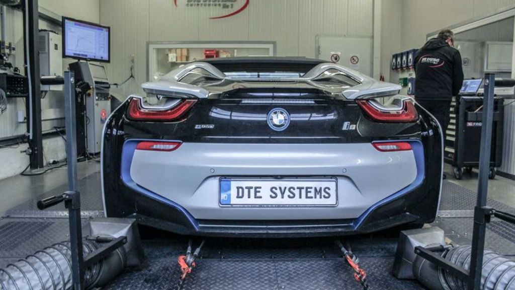 DTE SYSTEMS DESPEDE-SE DO BMW i8 LEVANDO O HÍBRIDO ATÉ OS 414 CV, foto 3