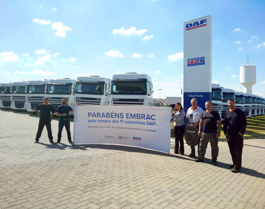DAF ENTREGA CAMINHÃO DE NÚMERO NOVE MIL EM SUMARÉ (SP), foto 1