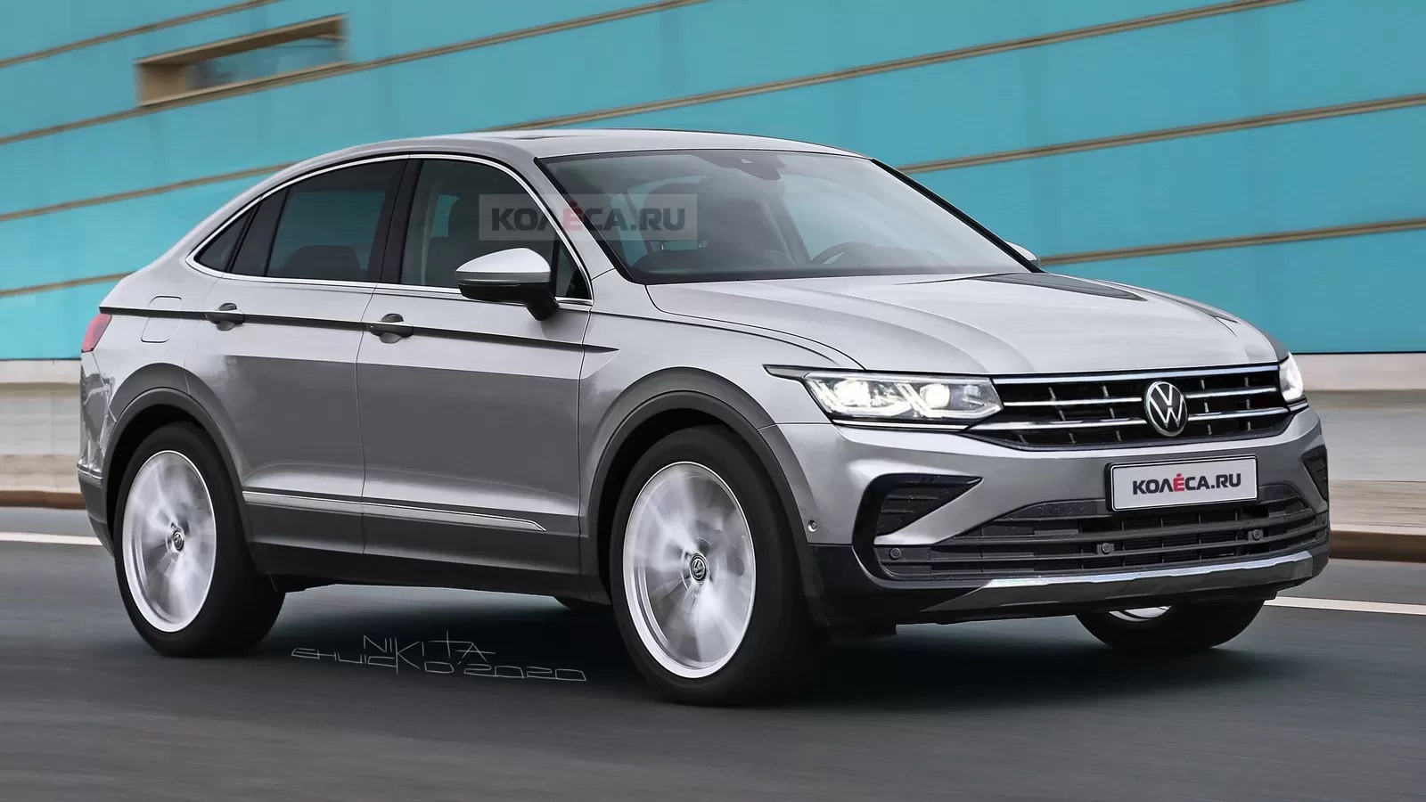 ESTE PODERÁ SER O ASPECTO DO FUTURO VOLKSWAGEN TIGUAN X COUPE, foto 1