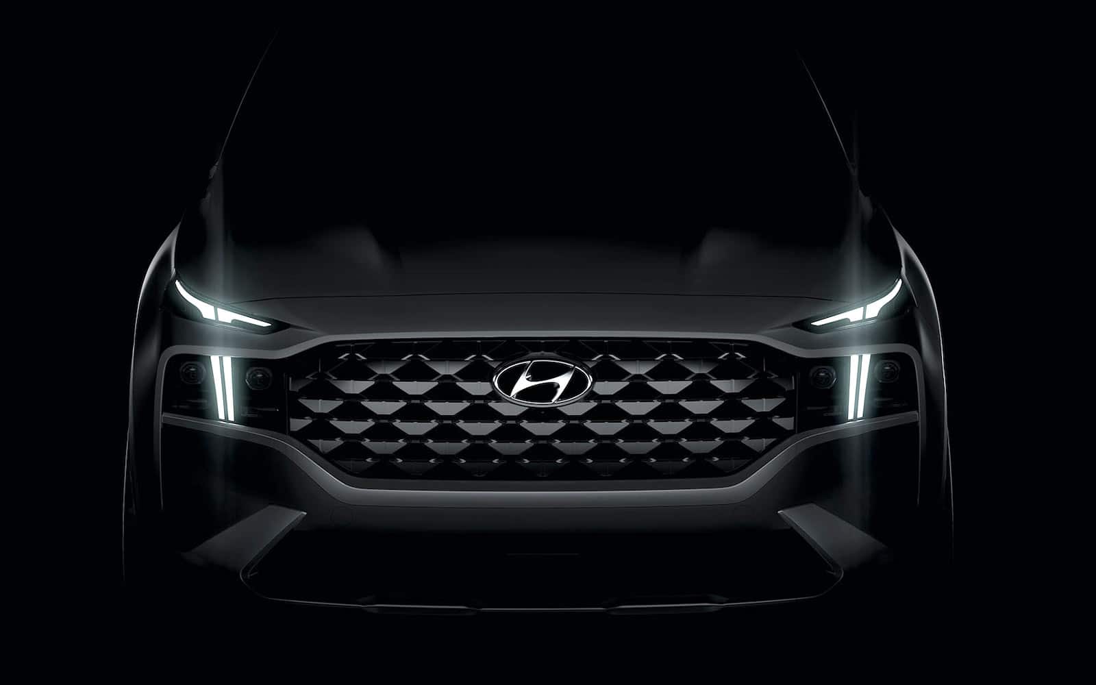 NOVO HYUNDAI SANTA FE APARECE EM UMA PRIMEIRA IMAGEM OFICIAL, foto 1