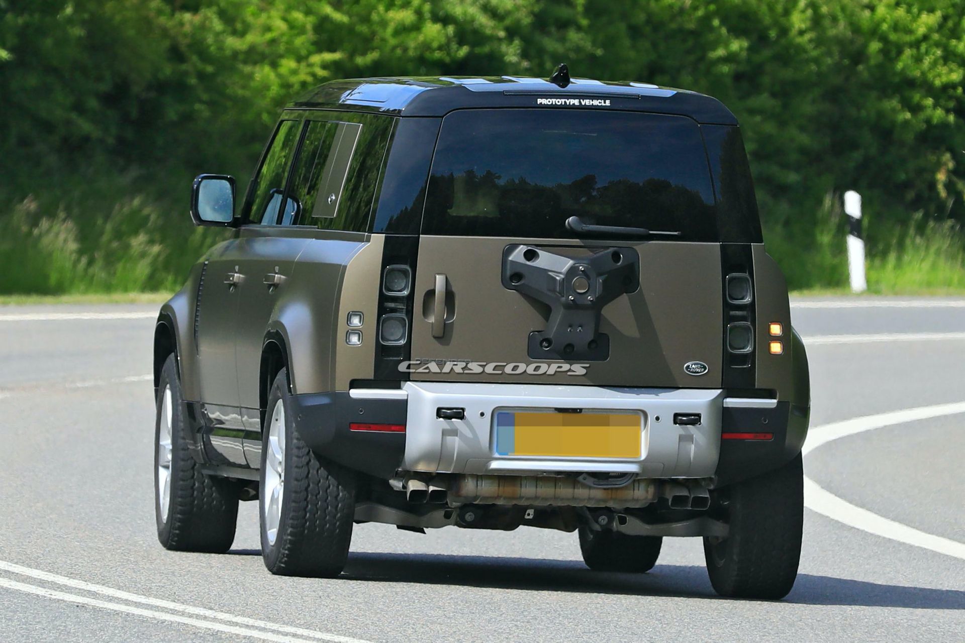 LAND ROVER DEFENDER V8 2021: EXTRA DE POTÊNCIA PARA BRIGAR COM O MERCEDES-AMG G 63, foto 11
