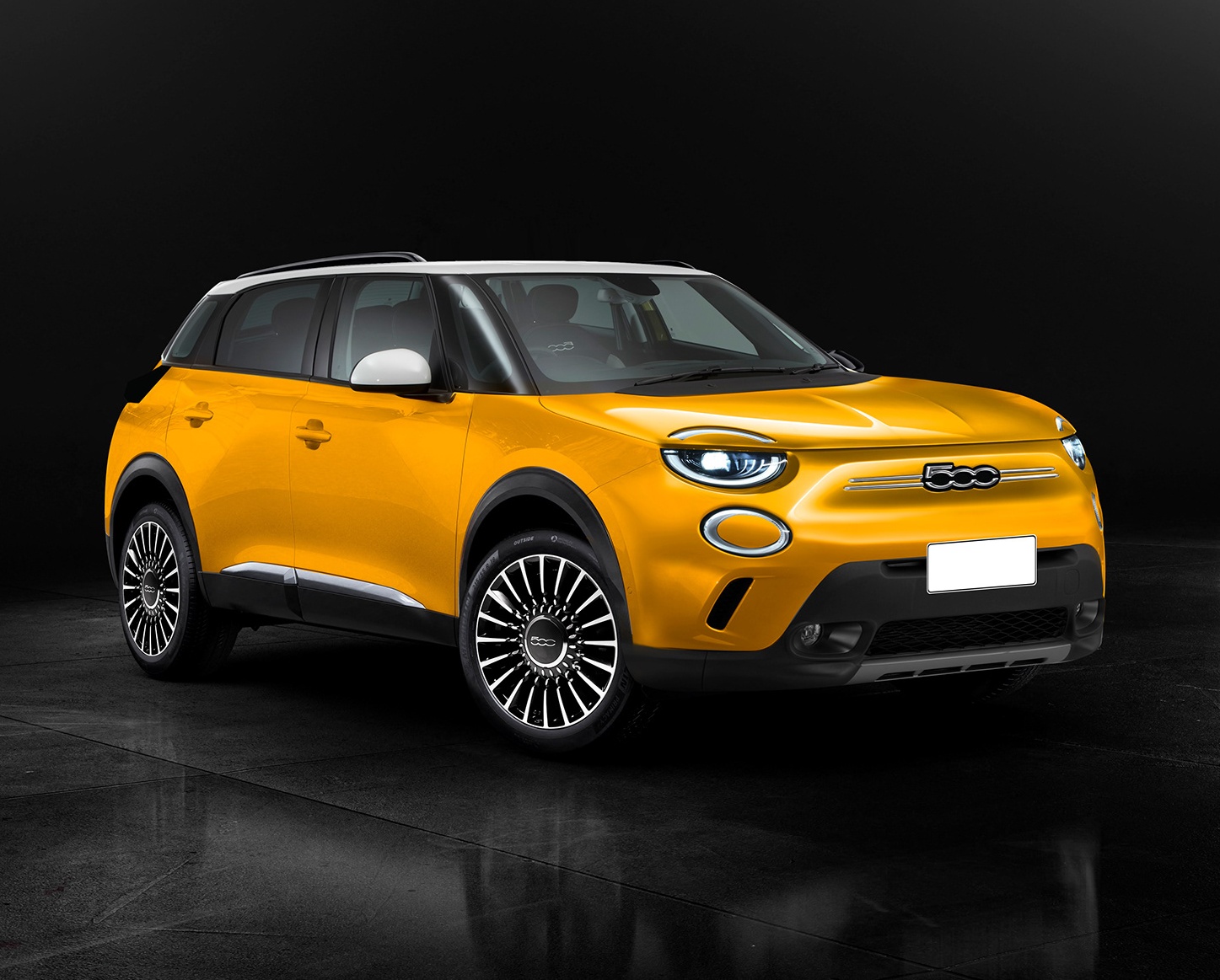 O FUTURO FIAT 500XL APARECE PELA PRIMEIRA VEZ NESTAS RECREAÇÕES, foto 1