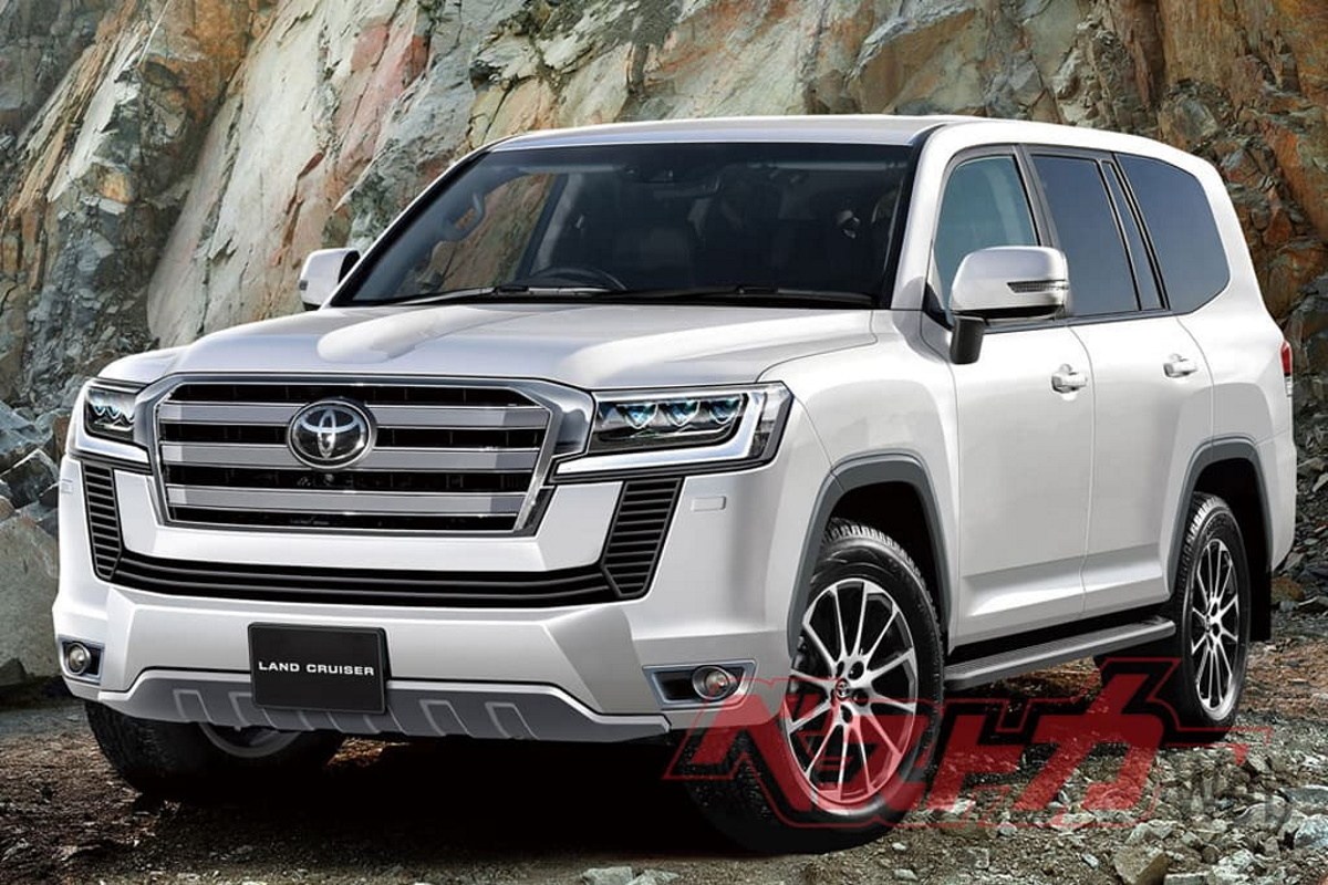 SURGEM AS PRIMEIRAS RECREAÇÕES DO FUTURO TOYOTA LAND CRUISER 300 HÍBRIDO, foto 1