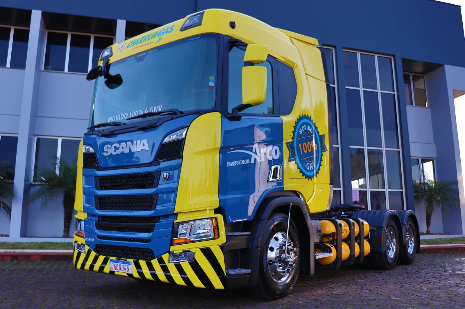 SCANIA ENTREGA PRIMEIRO CAMINHÃO MOVIDO A GNV/BIOMETANO DA REGIÃO SUL PARA GRUPO CHARRUA, foto 3