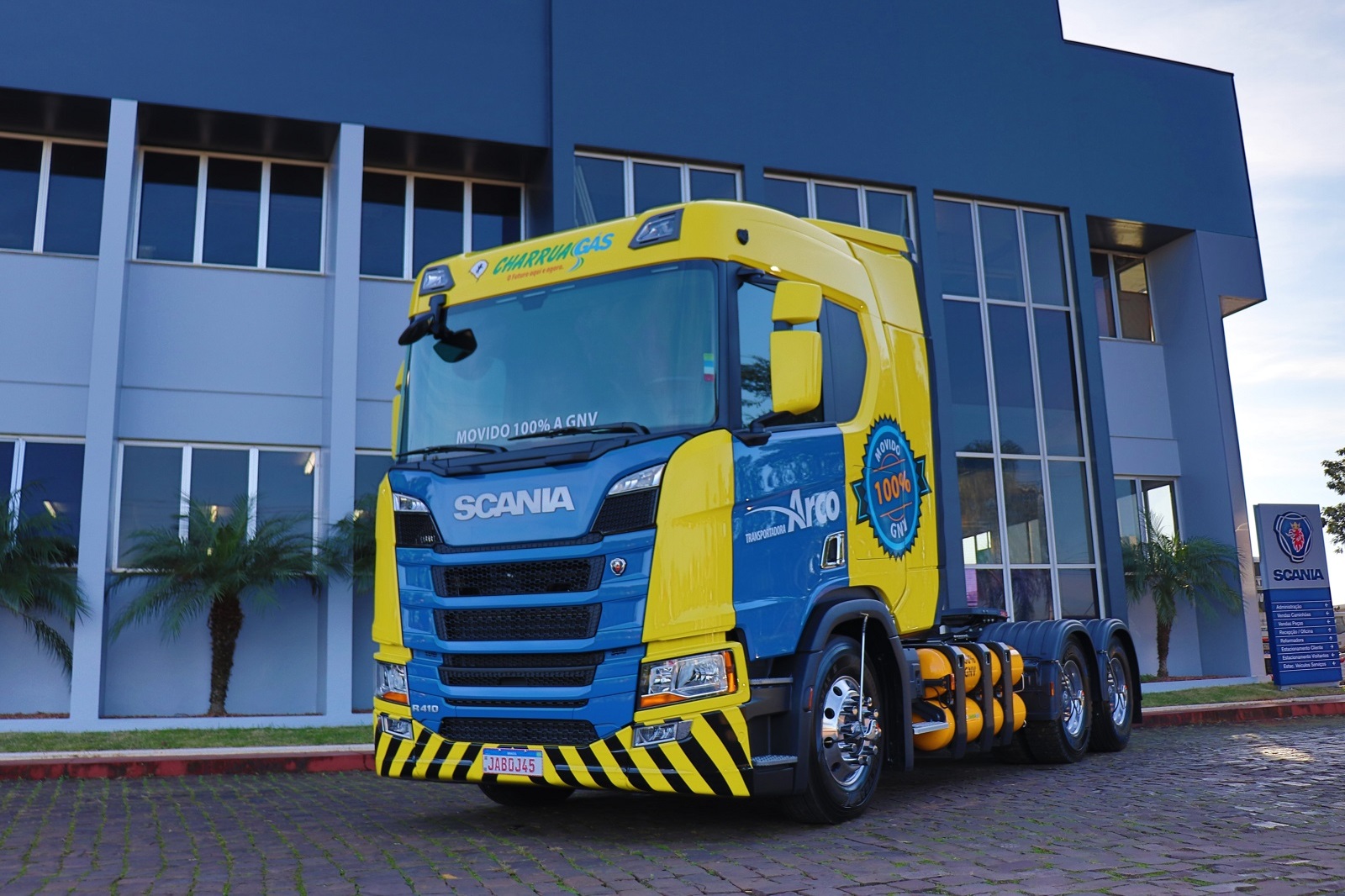SCANIA ENTREGA PRIMEIRO CAMINHÃO MOVIDO A GNV/BIOMETANO DA REGIÃO SUL PARA GRUPO CHARRUA, foto 4
