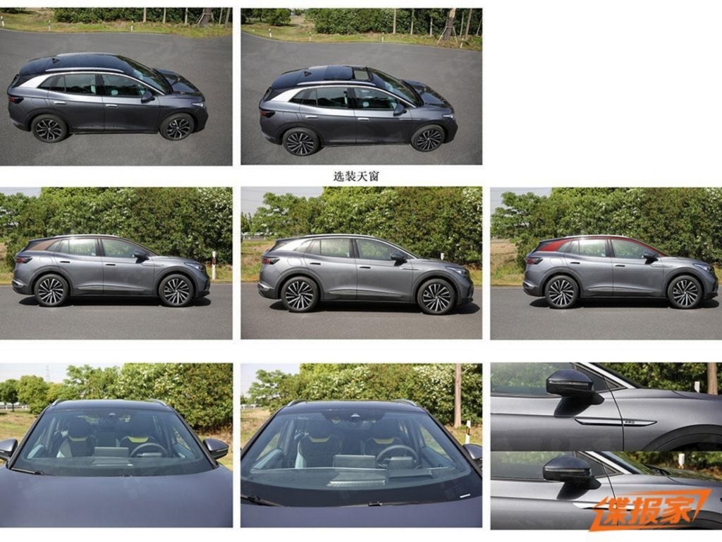 OS NOVOS VOLKSWAGEN ID.4 X E ID.4 CROZZ REVELADOS NA CHINA, foto 11