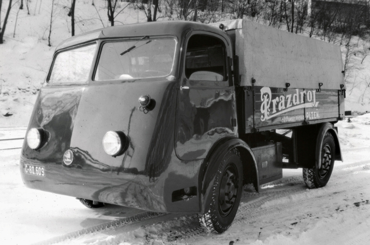 O PRIMEIRO VEÍCULO ELÉTRICO DA SKODA FOI UM CAMINHÃO DE DISTRIBUIÇÃO DE CERVEJA EM 1939, foto 3