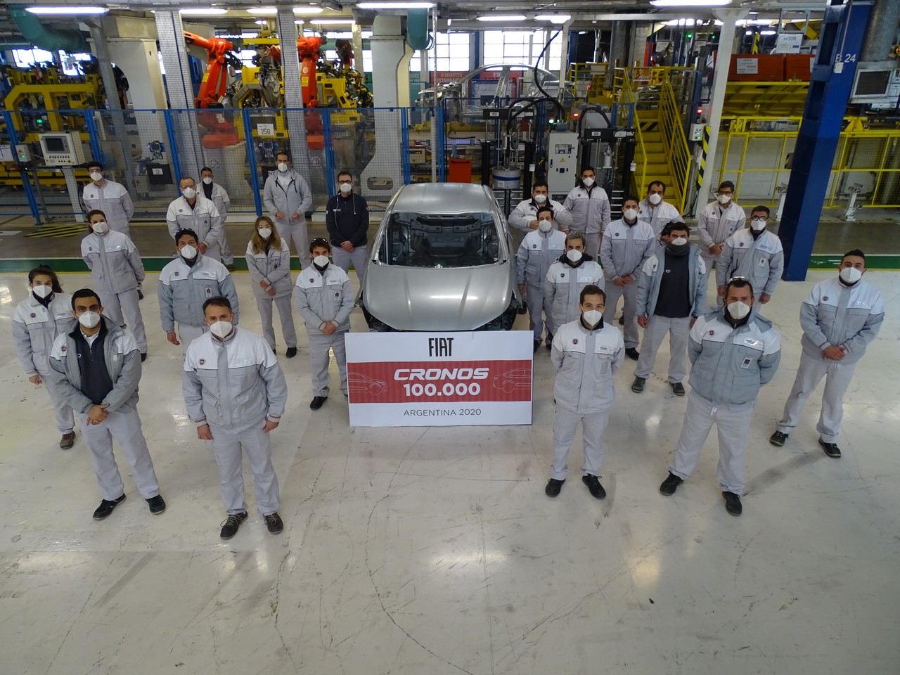 FCA ALCANÇA A MARCA DE 100 MIL UNIDADES PRODUZIDAS DO FIAT CRONOS NA ARGENTINA, foto 1