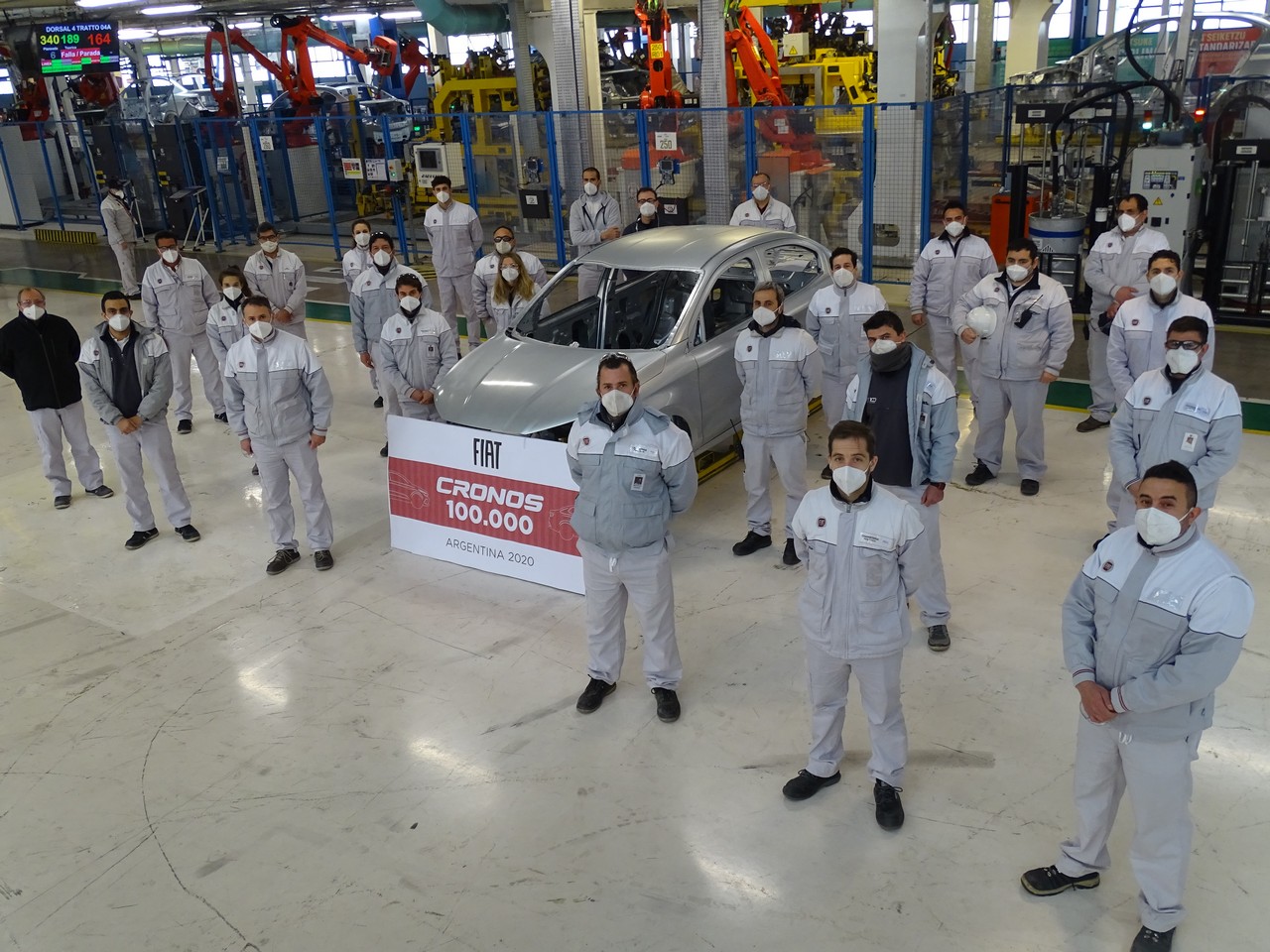 FCA ALCANÇA A MARCA DE 100 MIL UNIDADES PRODUZIDAS DO FIAT CRONOS NA ARGENTINA, foto 2
