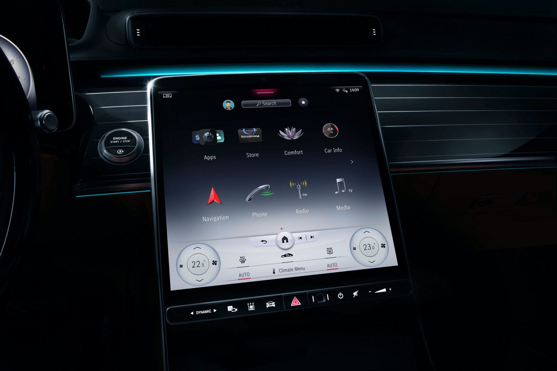 ESTE É O SISTEMA MBUX DE SEGUNDA GERAÇÃO QUE ESTREARÁ NO MERCEDES-BENZ S CLASS 2021, foto 1