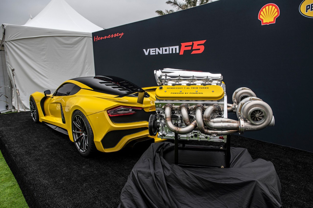 HENNESSEY ANUNCIA O VENOM F5 DEFINITIVO: UM BÓLIDO DE 1.842 CV E 500 KM/H, foto 1