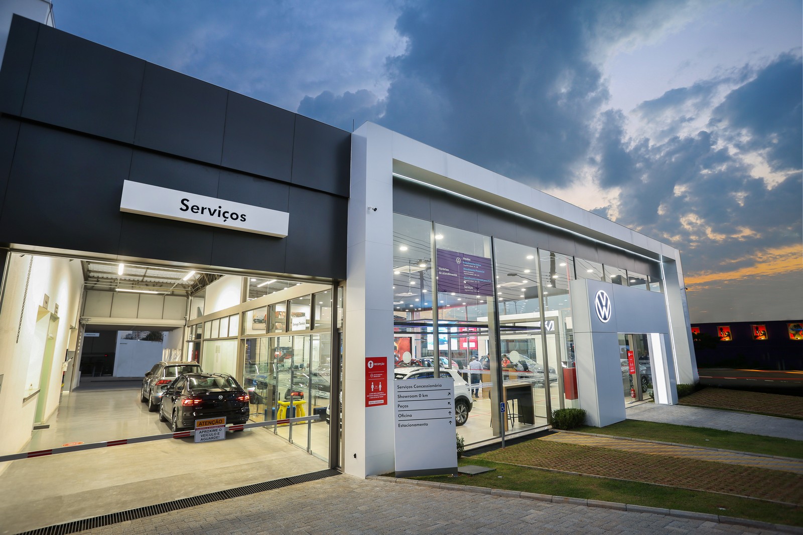 CONCESSIONÁRIA ESTREIA O NEW BRAND DESIGN DA VOLKSWAGEN, foto 1