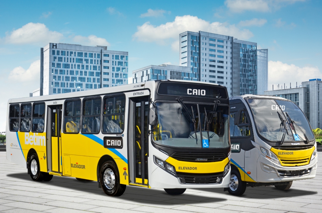 SANTA EDWIGES AMPLIA SUA FROTA COM SETE ÔNIBUS DA MARCA CAIO, foto 1