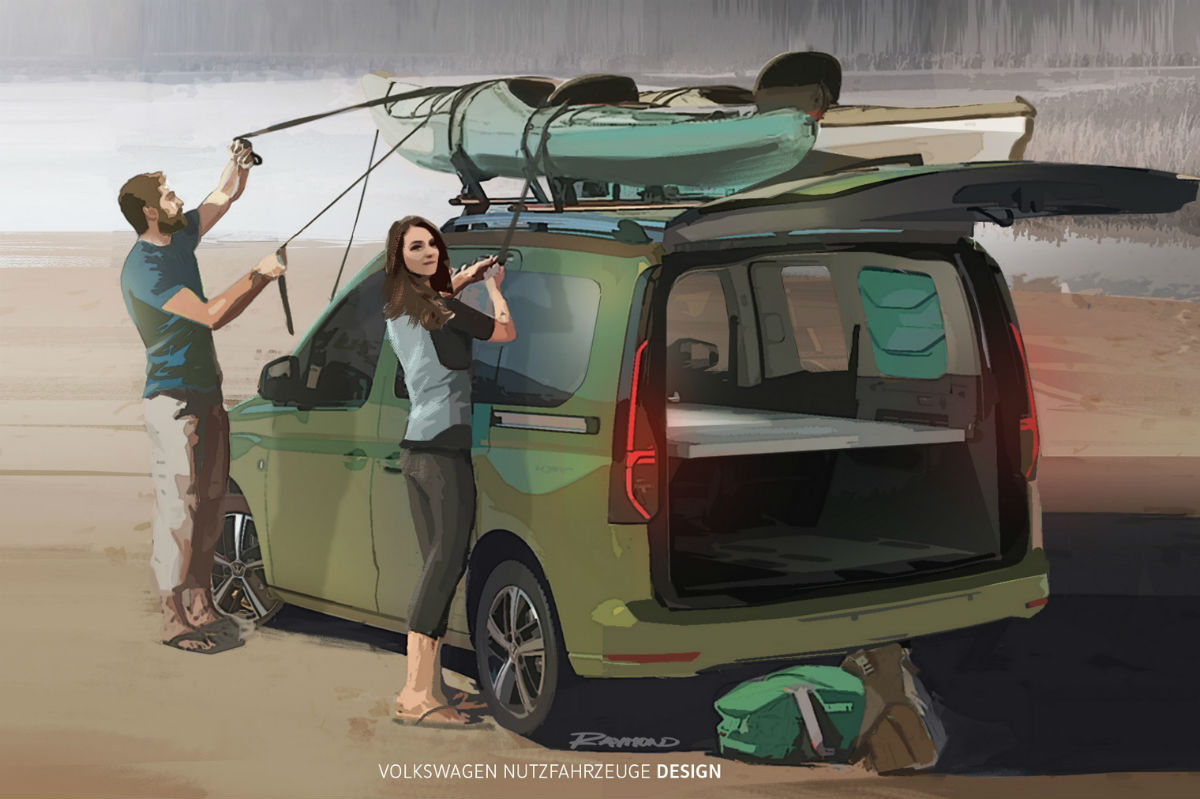 VOLKSWAGEN MINI-CAMPER: VEM AÍ O SUCESSOR DO CADDY BEACH, foto 1