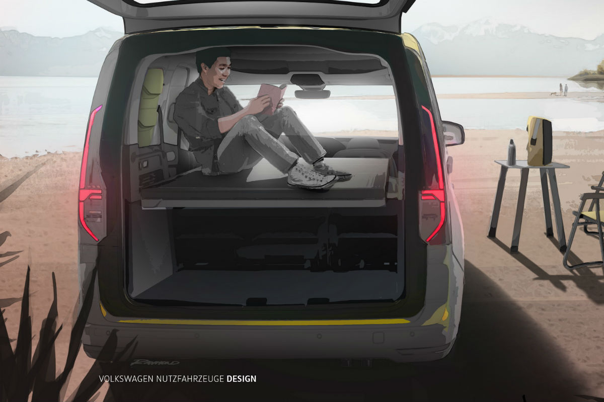 VOLKSWAGEN MINI-CAMPER: VEM AÍ O SUCESSOR DO CADDY BEACH, foto 2