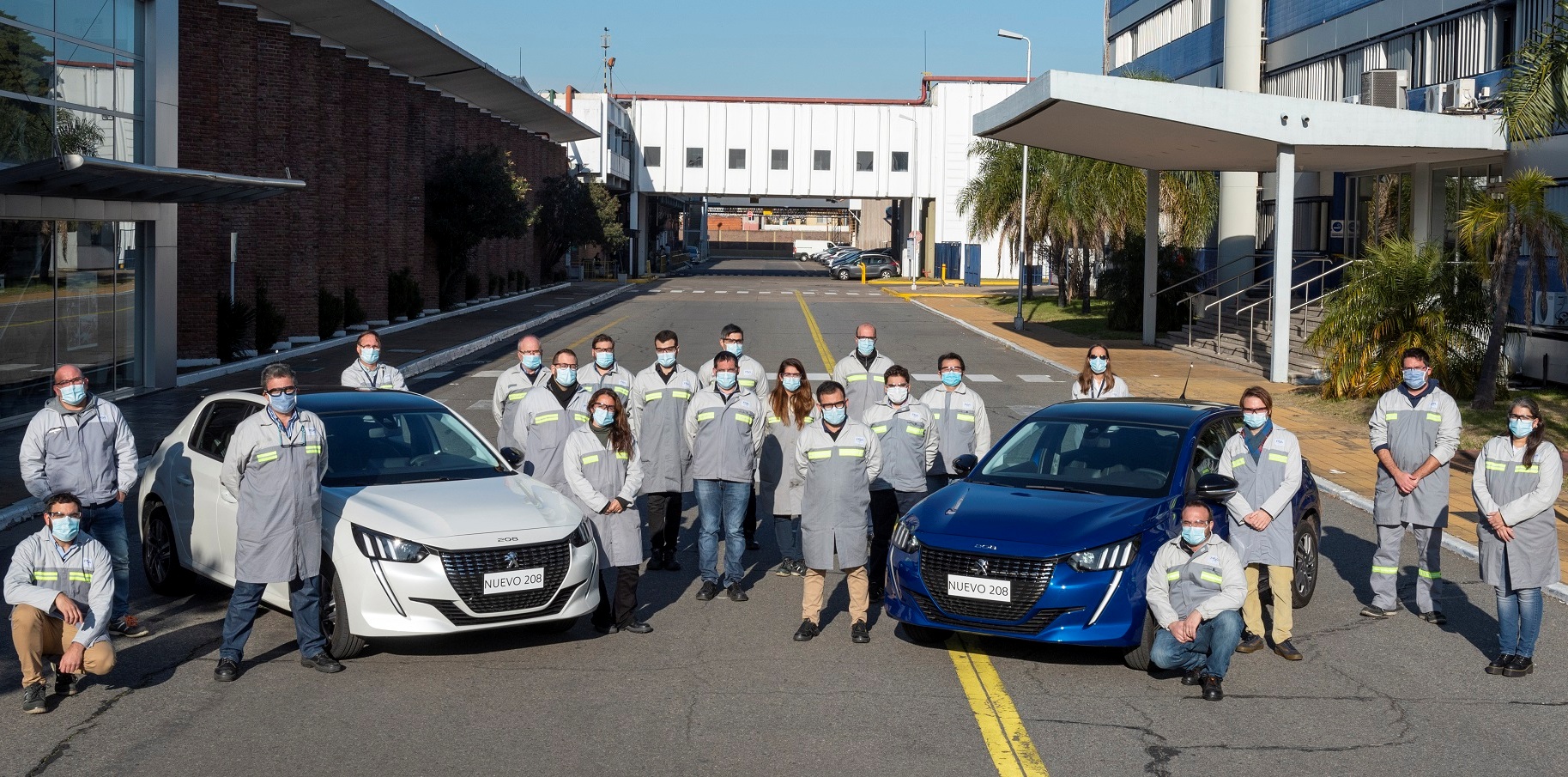 GROUPE PSA INICIA A PRODUÇÃO EM SÉRIE DO NOVO PEUGEOT 208 EM SUA FÁBRICA DE PALOMAR, foto 1