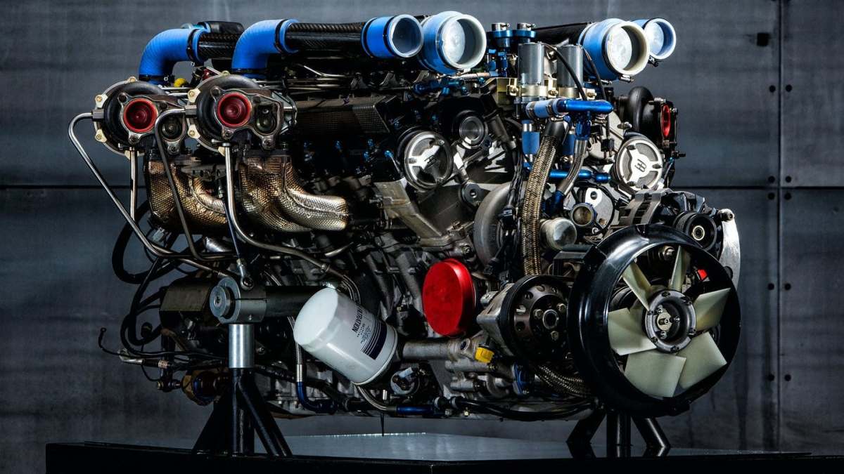 ESTE É O IMPRESSIONANTE MOTOR DO BUGATTI EB-110 SUPER SPORT DE 1993, foto 2