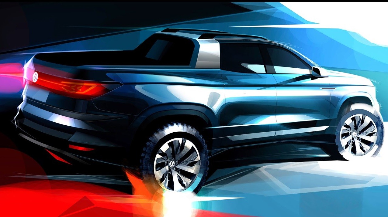 VOLKSWAGEN JÁ CONSIDERA DESENVOLVER UMA PICK-UP ELÉTRICA DEPOIS DE VER O AVANÇO DA RIVIAN E DA TESLA, foto 1