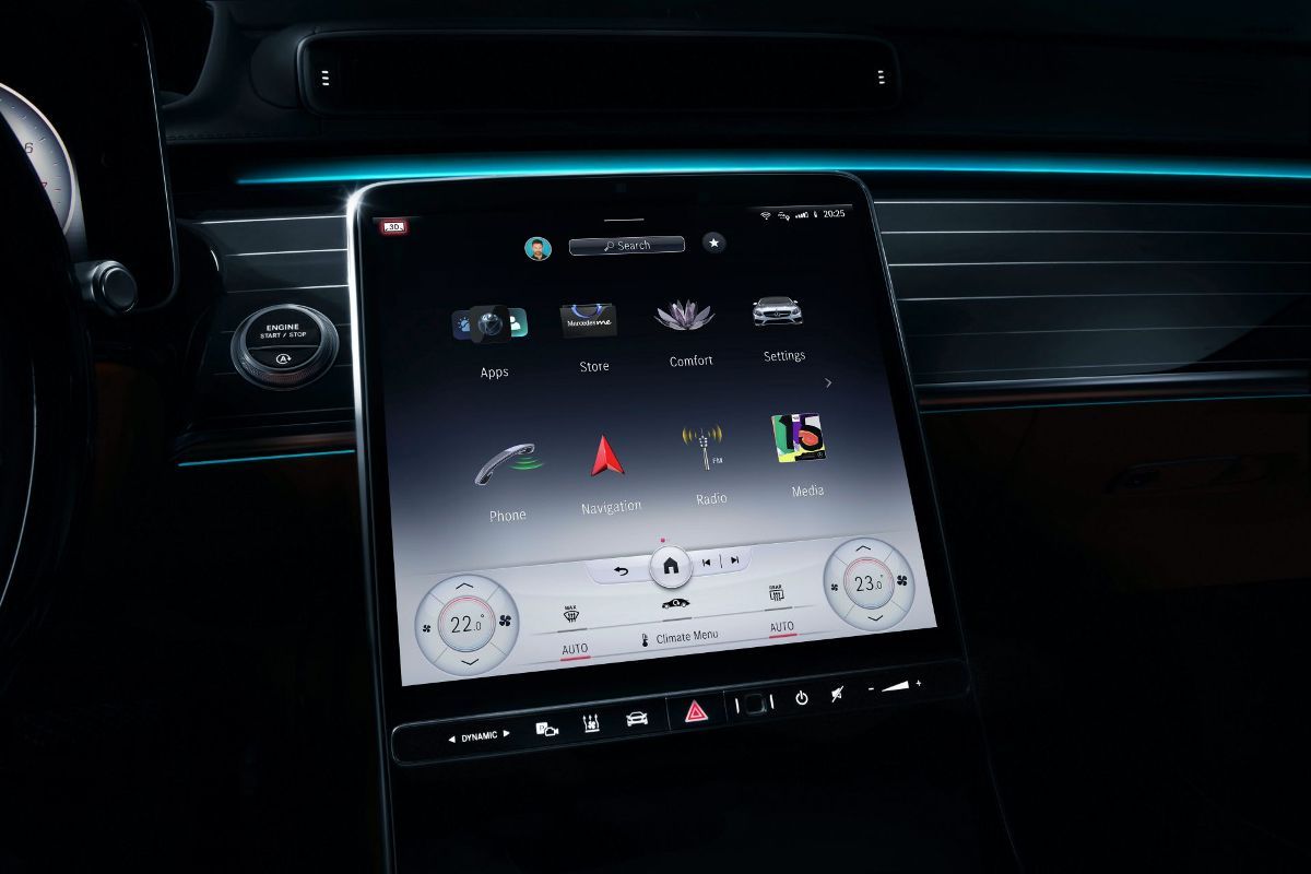 REVELADO O INTERIOR DO MERCEDES-BENZ S CLASS 2021, foto 5