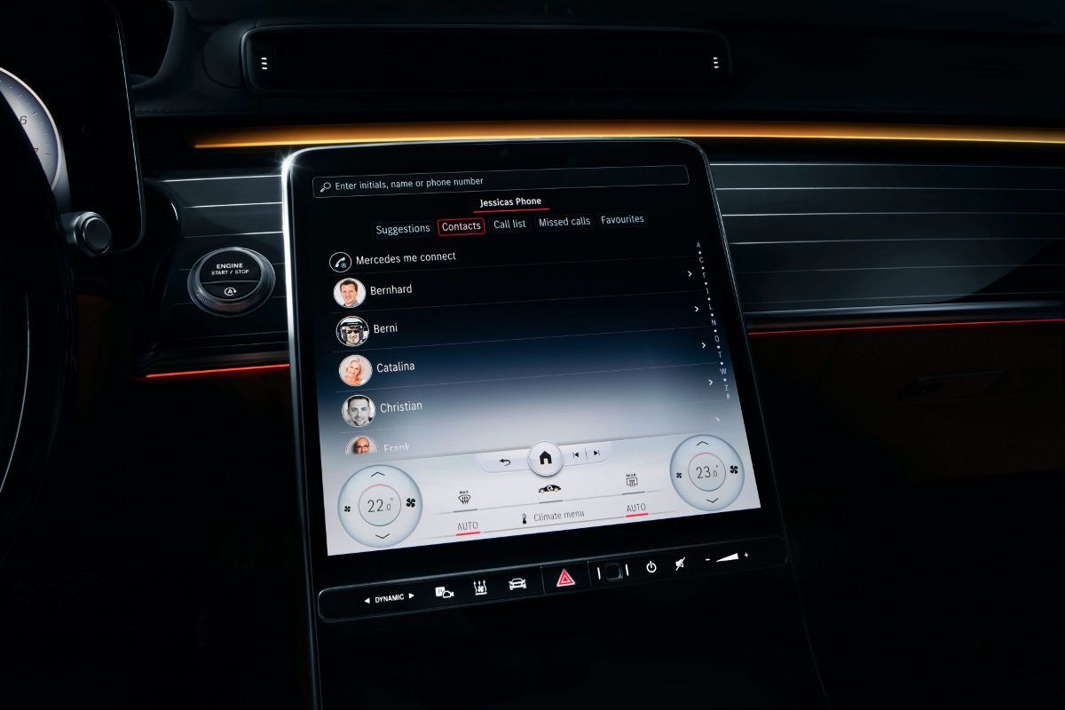 REVELADO O INTERIOR DO MERCEDES-BENZ S CLASS 2021, foto 7