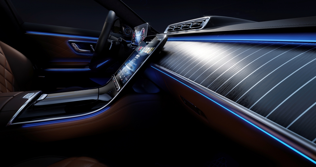 REVELADO O INTERIOR DO MERCEDES-BENZ S CLASS 2021, foto 23