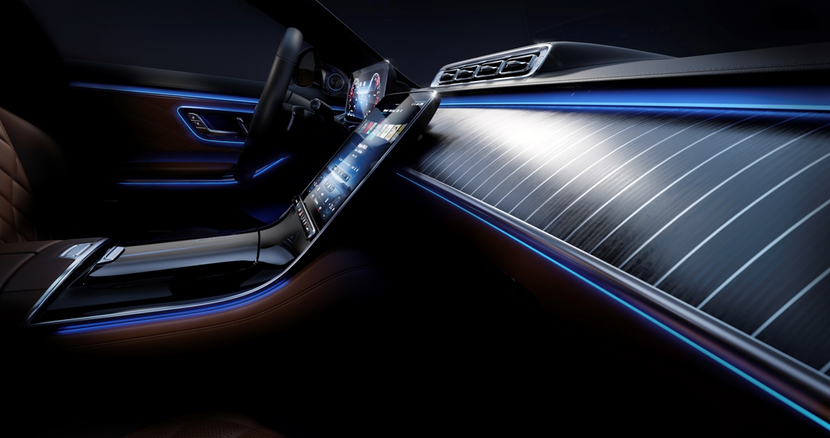 REVELADO O INTERIOR DO MERCEDES-BENZ S CLASS 2021, foto 24
