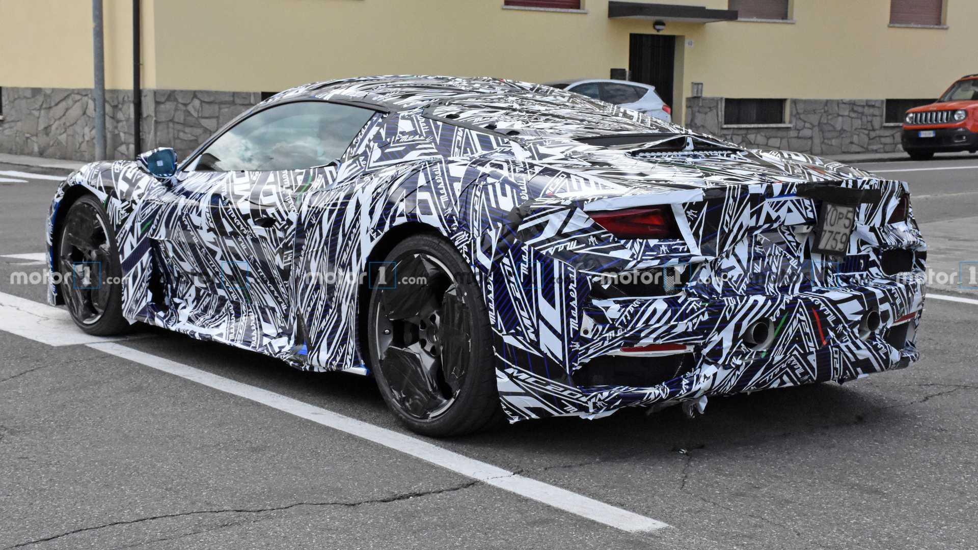 MASERATI MC20: SURGEM IMAGENS MAIS CLARAS DOS PROTÓTIPOS DO NOVO ESPORTIVO ITALIANO, foto 6