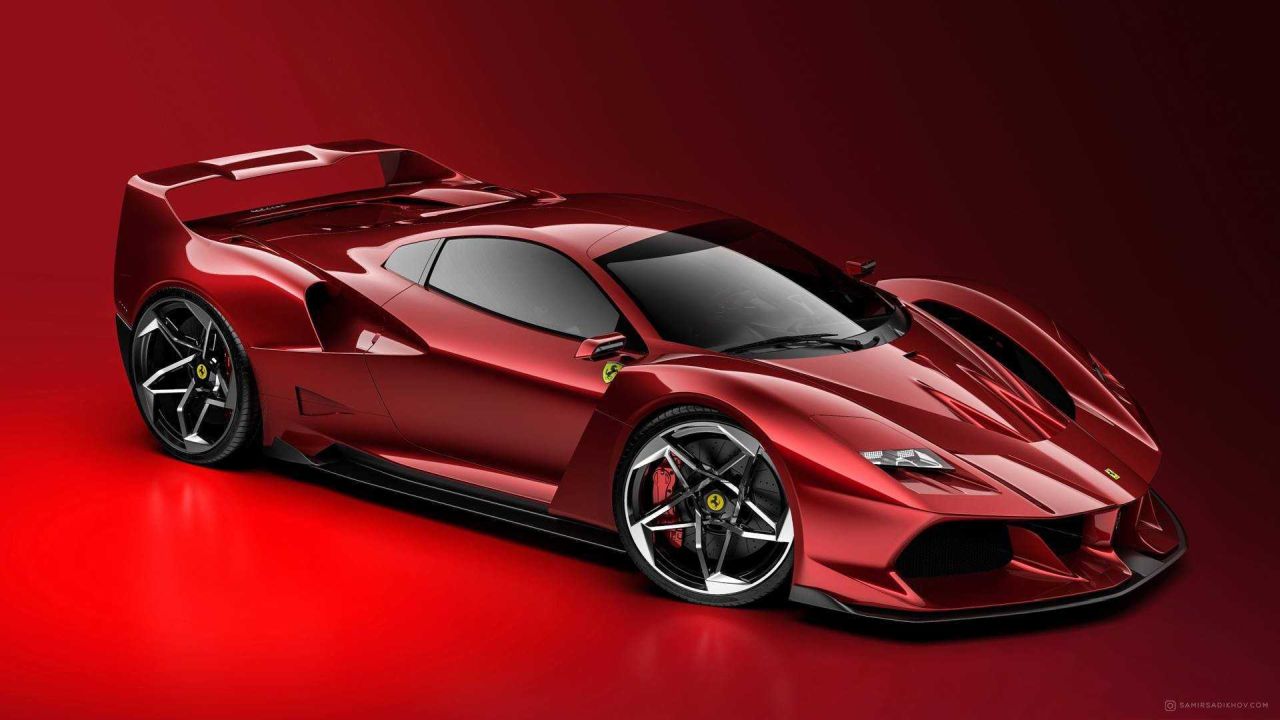 FERRARI SP42: VEM AÍ UMA VERSÃO MODERNA DO MÍTICO FERRARI F40, foto 1